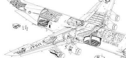 無比巨大的c-5-galaxy-飛機