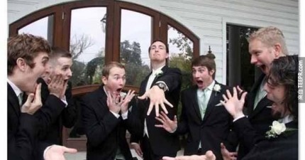 最可愛的新郎照片