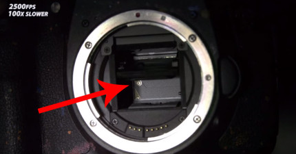 單眼相機快門放慢1000X