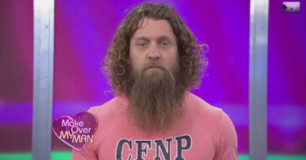 Arron大鬍子變帥哥2