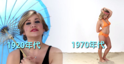 百年來泳裝的改變